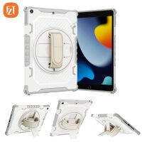 (มี Tali Bahu) สำหรับ iPad 9th Gen 10.2 "(2021) / A2603 A2604ซิลิโคนป้องกันการงอ Casing Tablet แม่พิมพ์กลมฝาครอบแบบรวมทุกอย่าง