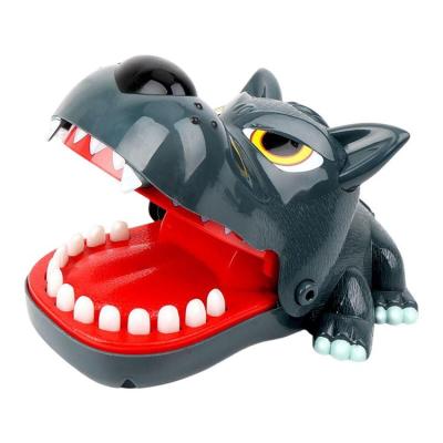 Bite Finger Toy Wolf Shaped Biting Finger Dentist Games Funny Wolf Biting Finger Toys Party Game Joke Toy Family Interactive Toy Children Gift liberal