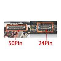 บอร์ดไมโครโฟน2ชิ้นช่องต่อ FPC ที่ชาร์จปลั๊กยูเอสบีสายเคเบิลงอได้มาเธอร์บอร์ดสัมผัสพอร์ตแท่นชาร์จสำหรับ Huawei 24 50ขาเปลี่ยน LPX3762