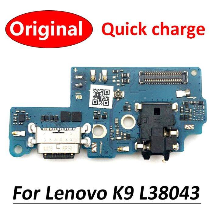 ขั้วต่อแท่นชาร์จ-micro-usb-ดั้งเดิมพอร์ตชาร์จสายดิ้นสําหรับ-lenovo-k9-l38043-บอร์ดไมโครโฟน