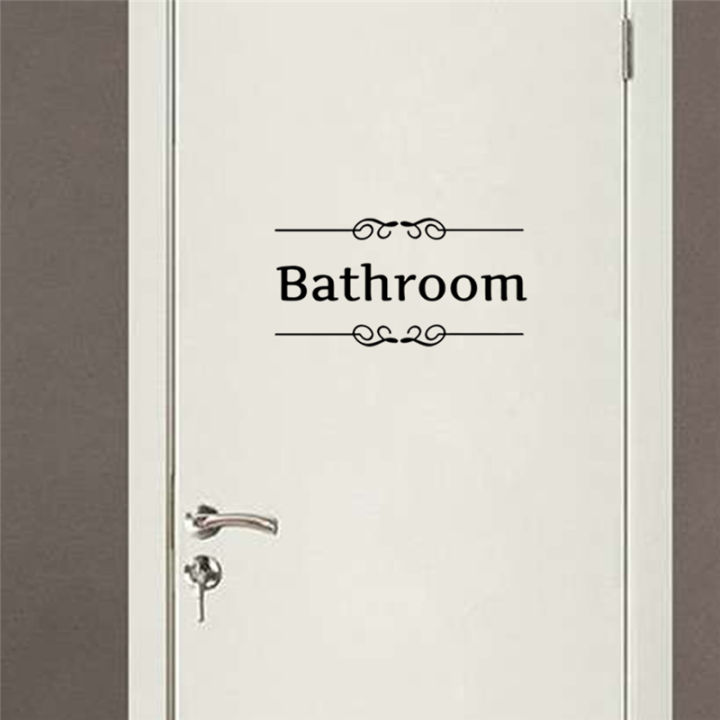 sale-nancarenko1977-ห้องน้ำกฎประตูป้ายไวนิลคำคมตัวอักษรสติ๊กเกอร์ติดผนังห้องน้ำห้องน้ำห้องส้วมตกแต่งบ้านรูปลอกศิลปะ