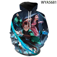 New Kimetsu No Yaiba Men Women Children Fashion Hoodies 3D Printed Sweatshirts Pullover Long Sleeve Boy Girl Kids Streetwear Coattrend