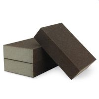 5 pcs/lot 100x70x25mm Density Emery Sponge Cleaning sponge Removing Rust Rub