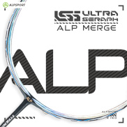 ALP bbq3.0 8U 62G, professional carbon fiber badminton racket with string