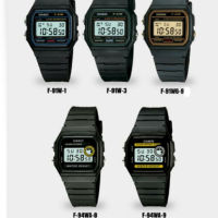 ของแท้100% คาสิโอ นาฬิกาข้อมือ Casio Standard รุ่น F-91W-1DG ,F-91W-3, F-91WG-9 และ F-94WA-8,F-94WA-9 F94 F91 F-91 F-94 F-91W ประกัน1ปี ร้าน Time4You T4U