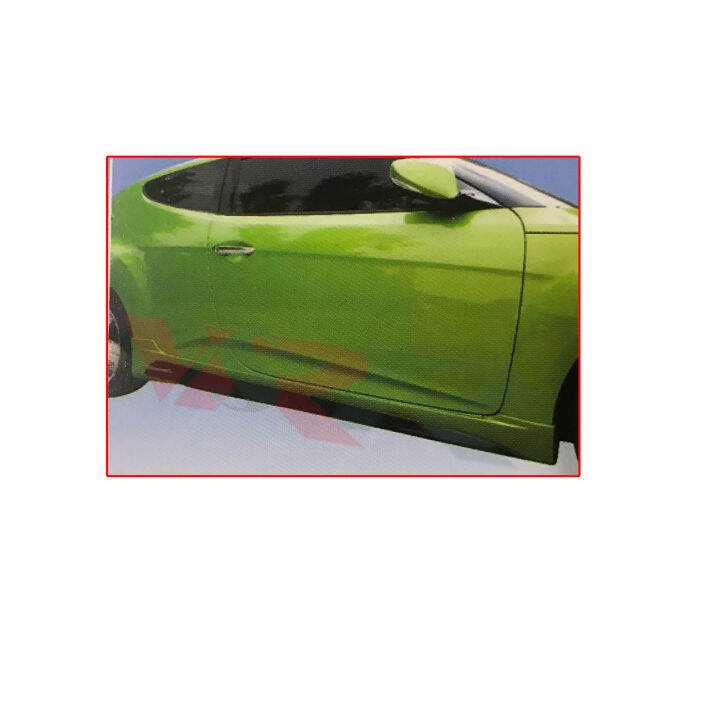 Hyundai Veloster 1st Gen (20112017) NEFD Style Side Skirt Door Under Lower Spoiler PU