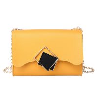 Small Crossbody Bags For Women 2020 Mini PU Leather Shoulder Messenger Bag For Girl Yellow Bolsas Ladies Chain Phone Purse Cross Body Shoulder Bags