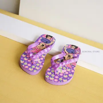 Kids minnie mouse on sale slippers