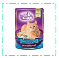 Catty Cat อาหารเพ้าวซ์สำหรับแมว รส ซาร์ดีนในเยลลี่  1 ซอง ขนาด 80 กรัม  สำหรับแมวอายุมากกว่า 1 ปีขึ้นไป?