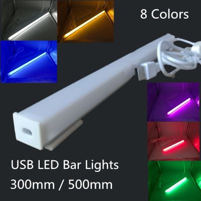 【cw】 LED Bar Lights USB 2835 LED Hard Strip Tube with U Aluminium Shell Kitchen Aluminum for Under Cabinet Lighting Reading Desk Tabl ！
