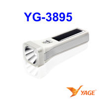 ไฟฉายโซล่าเซลล์ LED รุ่น YG-3895 สีขาว