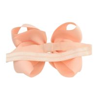 1 PCS 6Inch Baby Girls Hair Bow Headband Elastic Grosgrain Ribbon Hair Band