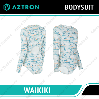 Aztron Waikiki Bodysuit บอดี้สูท ชุดว่ายน้ำ ชุดเที่ยวทะเล เนื้อผ้า ป้องกันแดดได้ เนื้อผ้าแห้งเร็ว ส่วมใส่กระชับ
