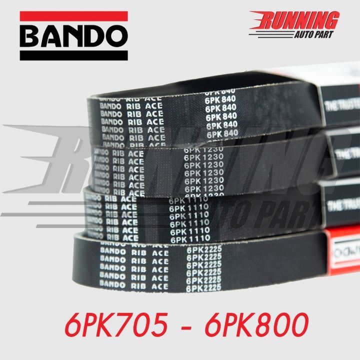 สายพานหน้าเครื่อง-bando-6pk700-6pk800-สายพาน-สายพานรถยนต์-6pk-700-6pk-705-6pk-710-6pk-715-6pk-720-6pk-725-6pk-730-6pk-735-6pk-740-6pk-745-6pk-750-6pk-755-6pk-760-6pk-765-6pk-770-6pk-775-6pk-780-6pk-78