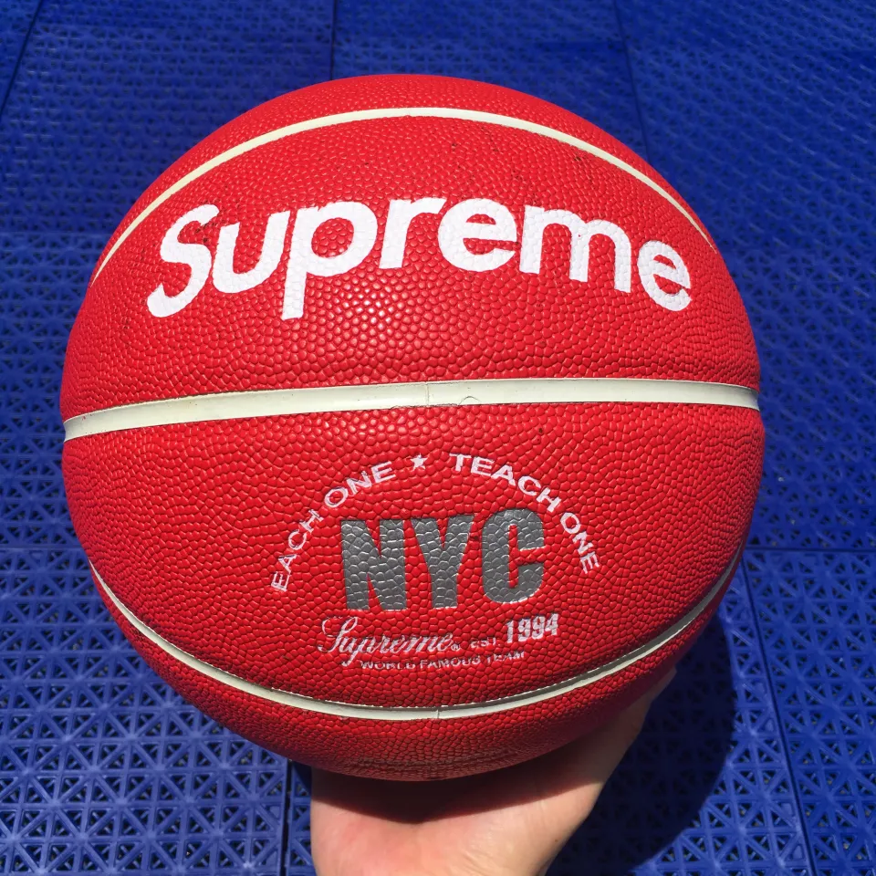 red supreme basketball