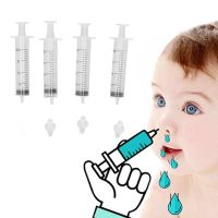 【CW】 4pcs 20ml Baby Nasal Aspirator Syringe Versatility Infant Irrigator