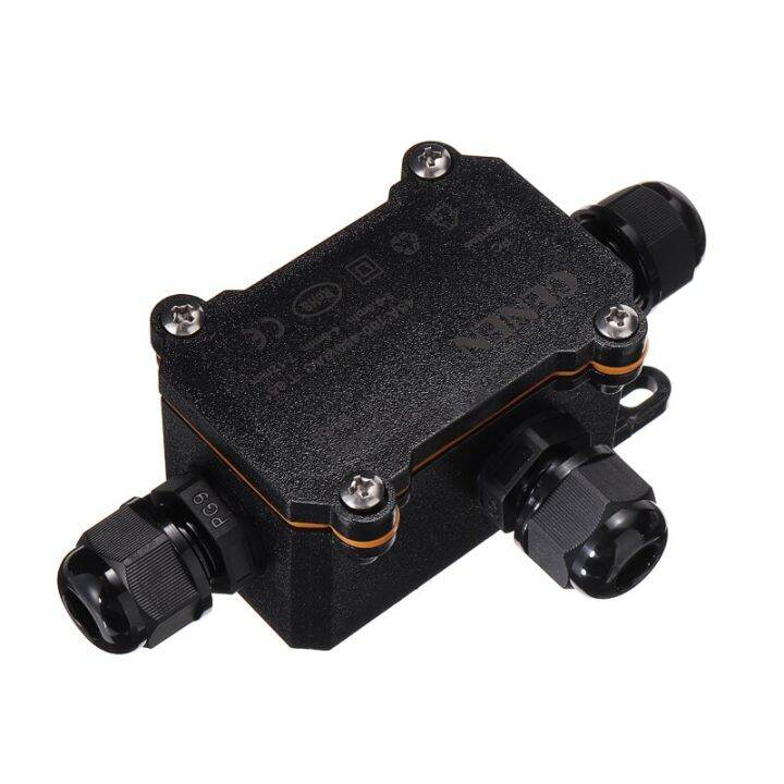 1pc Waterproof Junction Box Case Outdoor Electrical Cable Wire