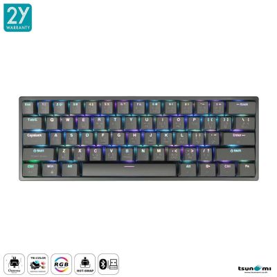 [ประกัน 2ปี] Tsunami Outemu MK-61 Max 61Key 60% Macro-Software RGB  Keyboard คีย์บอร์ดเกมมิ่ง [Kit IT]