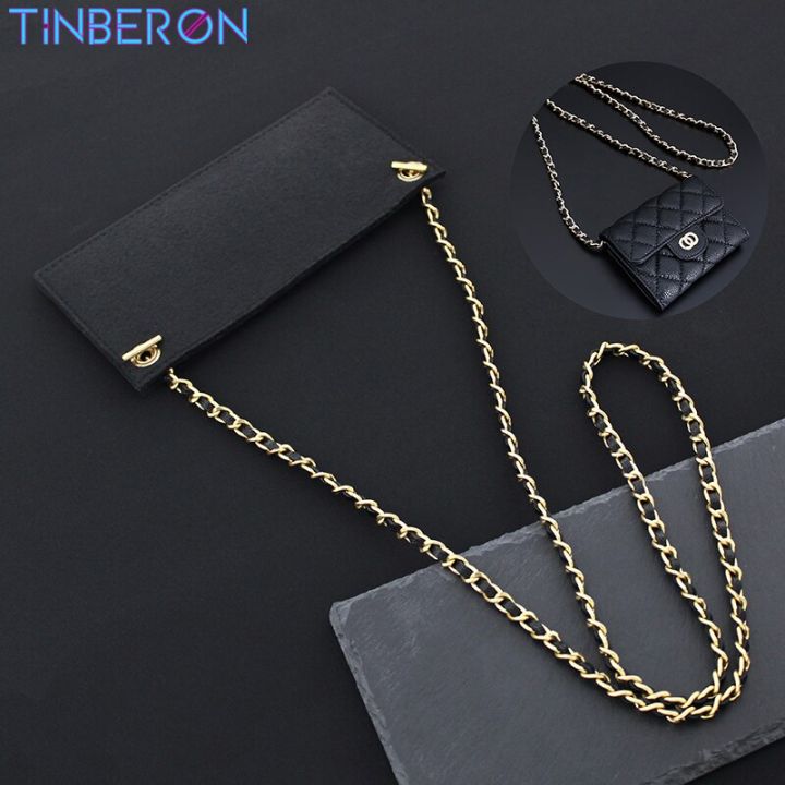 TINBERON Purse T Hook Chain Strap Felt Bag Inner Wallet Chain Insert Bags  Essories Handbag Strap Crossbody Shoulder Straps