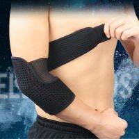 ▥ Sports Compression Elbow Brace Support Straps with GEL Pad amp; Adjustable Band for Tennis Golfer Relieve Tendonitis Forearm Pain