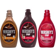 Sốt Hershey s Socola, Dâu, Caramel Chai 623g