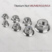 【hot】✺❏ Tgou Titanium Flange Nuts M12 M14 for Motorcycle