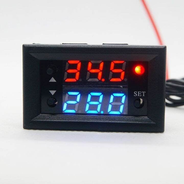 worth-buy-w2810-dc12v-20a-จอแสดงผลเครื่องควบคุมอุณหภูมิดิจิทัลด้วย