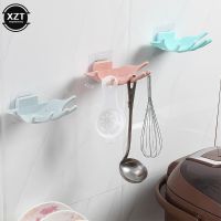 Wall Mounted Self Adhesive Soap Holder Bathroom Shower Dish Plates Storage Box With Drain Plastic Supplies Bathroom Soap Rack Soap Dishes