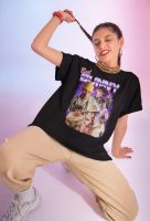 Rapper Bad Bunny Kaus Gambar Grafis Pria Longgar Streetwear Pria Wanita Modis Hip Hop T-Shirt Uniseks Hitam Kaus Katun S-4XL-5XL-6XL