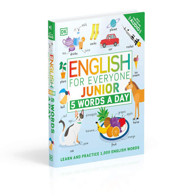English for everyone junior: 5 words a day everyone learns English vocabulary diagram