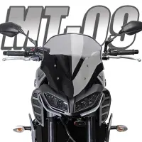 Parabrisas De Carreras Para Motocicleta, Deflector De Viento-Brise Para Yamaha MT09 FZ09 MT-09 FZ MT 09 2017 2018 2019ผ้าคลุม/