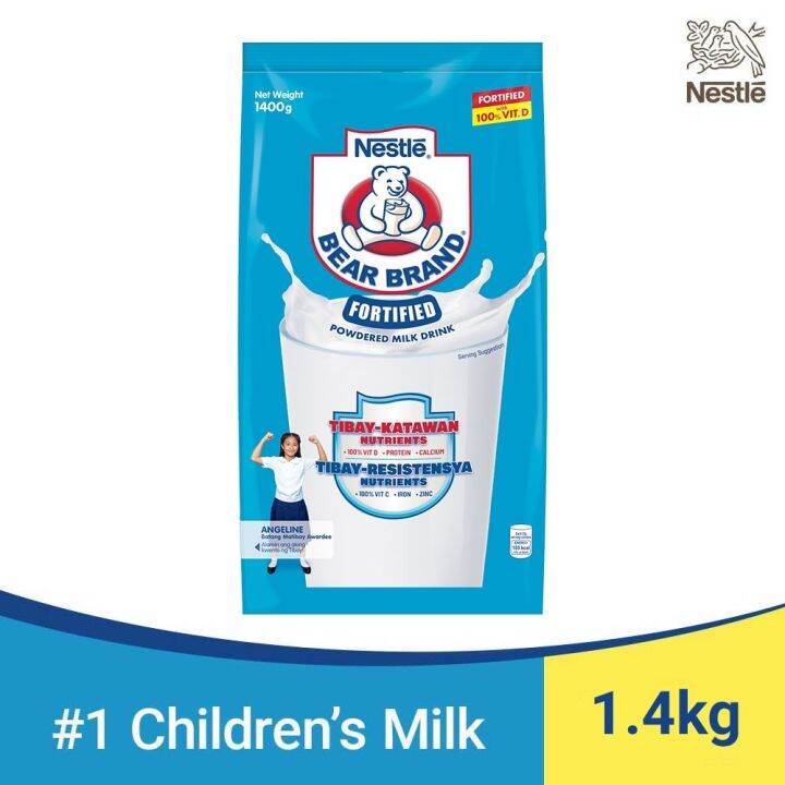 BEAR BRAND Fortified Powdered Milk Drink 1.4kg | Lazada PH