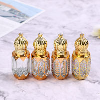 ขวดน้ำหอม Veli Shy ขนาด6มล. Golden Refillable Glass Roll-On Essential Oil Bottle