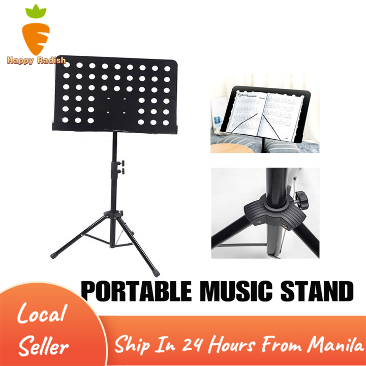 Portable Lifting Music Sheet Stand Violin Guitar Conductor Orchestra Adjustable Folding Lyrics