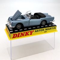 【Sell-Well】 ของเล่น Atlas 1:43 Dinky 110 Aston Martin Blue Diecast โมเดลสะสมของขวัญรถยนต์