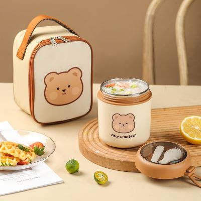 hot【cw】 304 Thermal Leak Proof Bento Soup Cup Insulated Food Warmer Containers