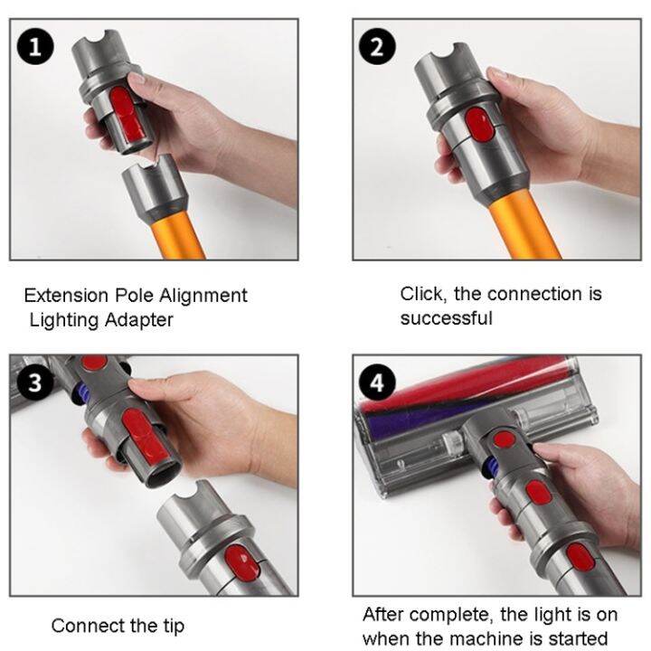 อะแดปเตอร์หัวดูดพร้อมไฟ-led-สำหรับ-v11-v8-v7-dyson-v15