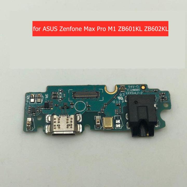 【☑Fast Delivery☑】 nang20403736363 สำหรับ Asus Zenfone Max Pro M1 Zb601kl / Zb602kl ตัวต่อที่ชาร์จยูเอสบีสายเคเบิลงอได้แท่นชาร์จ Usb อะไหล่ซ่อม Pcb