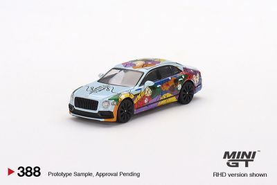 MINIGT 1: 64 Flying Spur V8 Livery Car Model