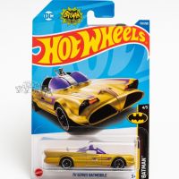 ❗ No. 131 TV SERIES BATMOBILE Batman Bronze Mattel Hot Wheels Alloy Small Sports Car