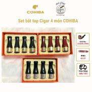 Set bắt top cigar 4 món COHIBA, ring 42-57 H2H Cigar