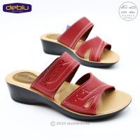 Deblu รองเท้าเพื่อแตะสุขภาพ แบบสวม ผู้หญิง รุ่น L3624 (สีดำ /น้ำตาล /แดง /กะปิ) ไซส์ 36-41