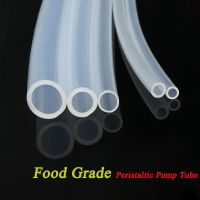 1M Peristaltic Pump Tube ID 0.8 1 1.6 2.4 3.2 4.8 6.4 7.9 9.6 12.7mm Soft Silicone Hose Flexible Food Grade Nontoxic Transparent