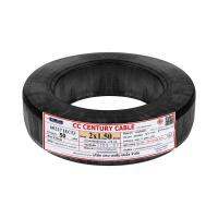 สายไฟ VCT IEC53 CENTURY 2x1.5 ตร.มม 50 ม. สีดำELECTRIC WIRE VCT IEC53 CENTURY 2X1.5SQ.MM 50M BLACK **ราคารวม Vat แล้วค่ะ ไม่มีบวกเพิ่ม**