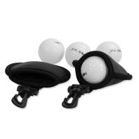 Golf Ball Washer Cleaner Pouch Bag Clip Hook Belt Valuables Fit Men Women Kids Portable Pu Leather Golf Ball Accessories Tool Towels