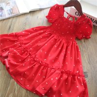 NNJXD New Baby Girl Dress Summer Dress Toddler Kids Girls Princess Dress Girls Birthday Party Dress Children Clothes