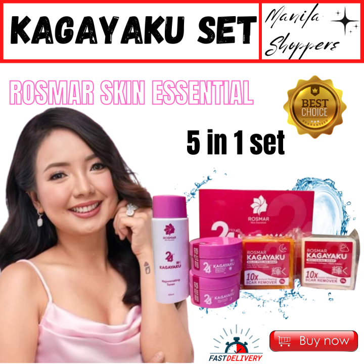 Rosmar Kagayaku Rejuvenating Kit 5 in 1 Rejuv Set Rosmar Kagayaku 24 ...