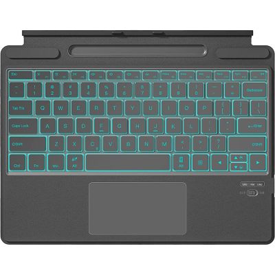 Surface Pro 8 Keyboard Case Backlight Bluetooth Keyboard for Surface Pro 8 Detachable Wireless keyboard for Surface Pro 9 2022 Basic Keyboards