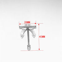 1PC RC จำลองเรืออุปกรณ์เสริม45X28Mm Mini Hols Anchors Micro Metal Zine Marine Anchor ประกอบรุ่น DIY อะไหล่