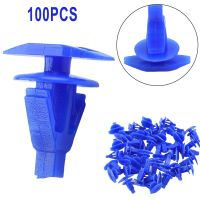 100Pcs Nylon Retainer Clips Weatherstrip Retainer Weatherstrip Fixing Clip Car Door Weatherstrip Fixer 5mm Hole For Nissan Chrome Trim Accessories